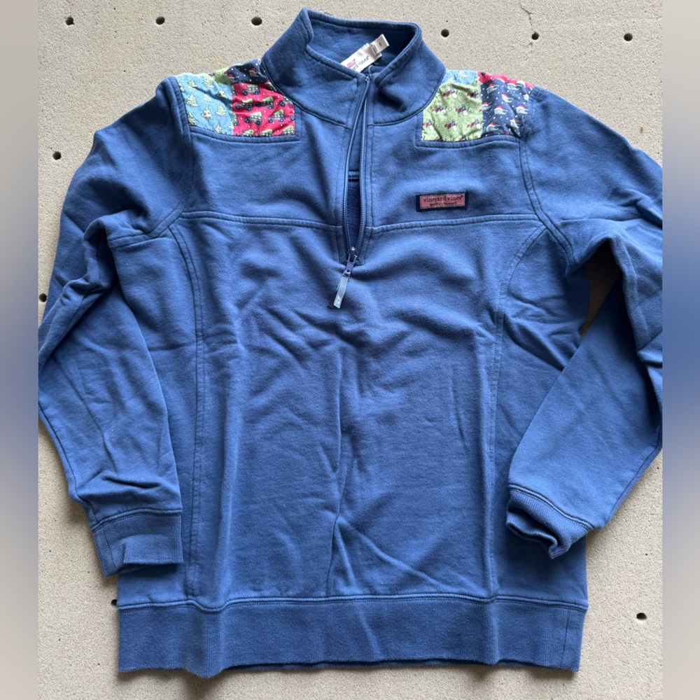 Vineyard vines Christmas quarter zip